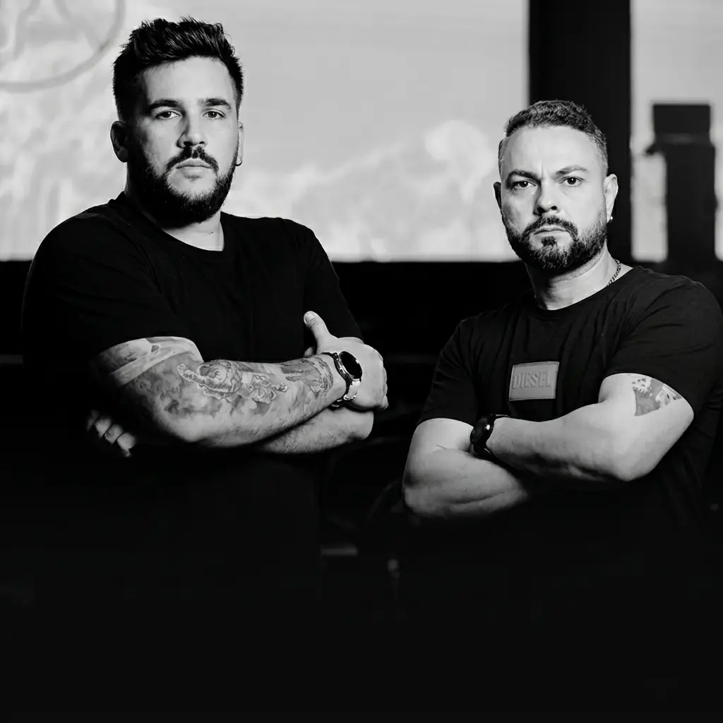 Paulo Prazeres e Thyago Rangel, fundadores da iREC Filmes
